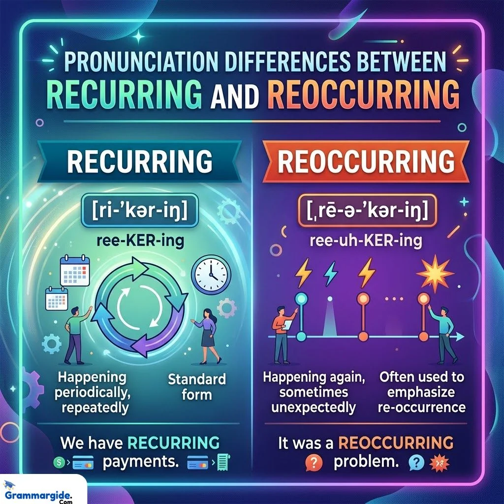 Pronunciation Differences