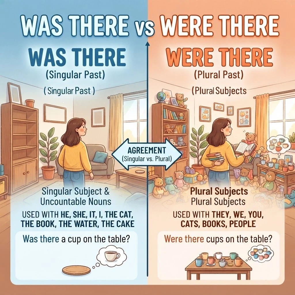 Table Was There Vs Were There