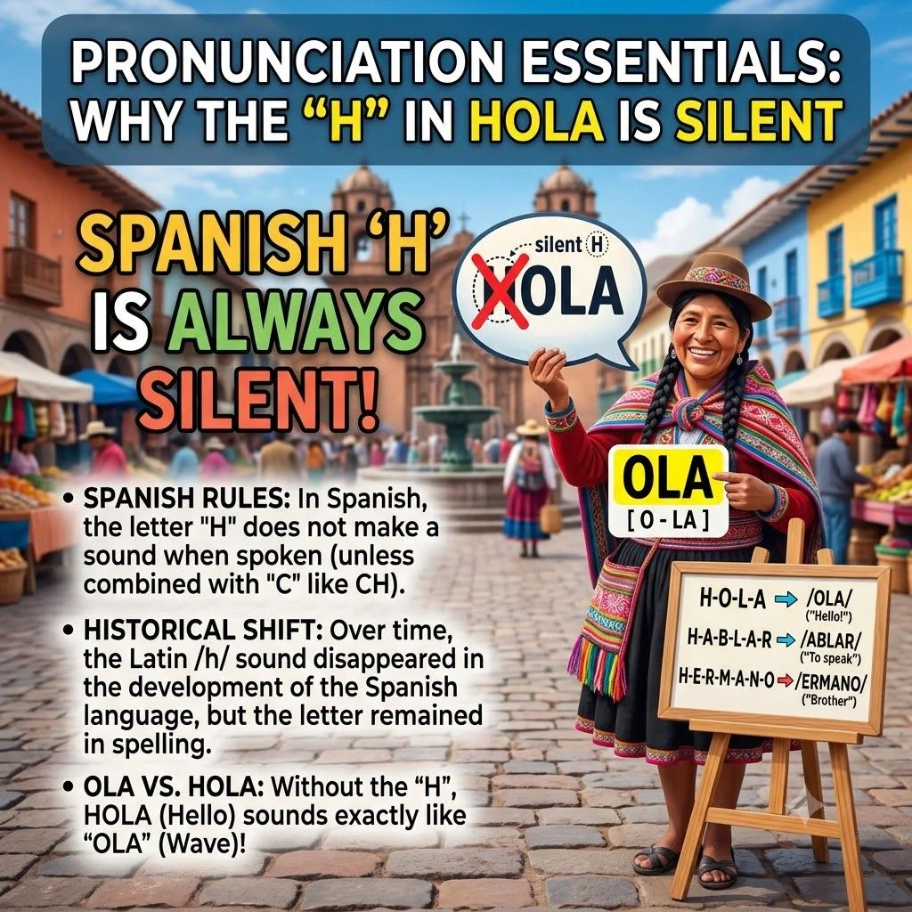 Why The H In Hola Is Silent
