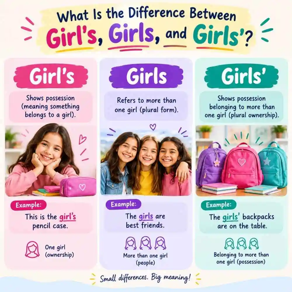 Difference Between Girls Girls And Girls