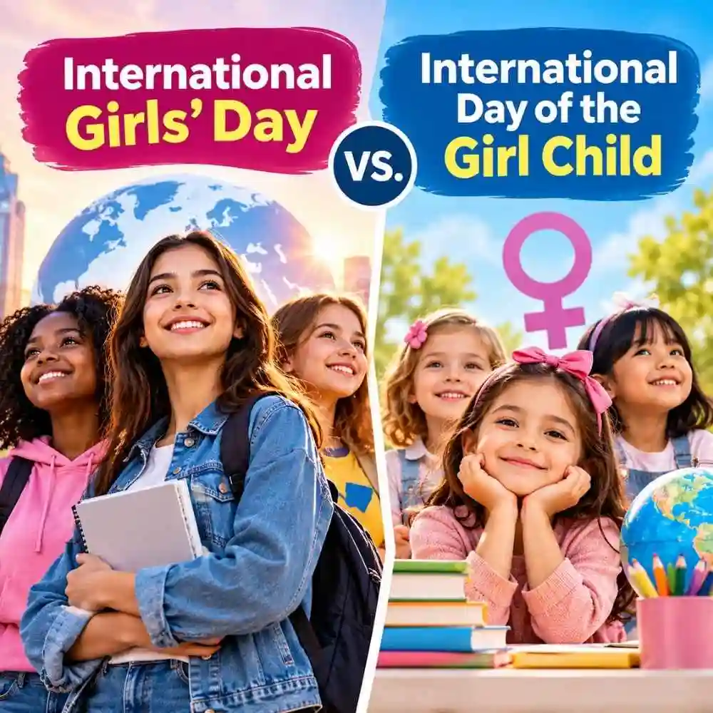 International Girls Day Vs International Day Of The Girl Child