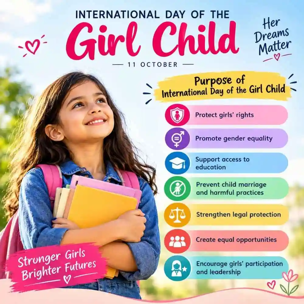 Purpose Of International Day Of The Girl Child