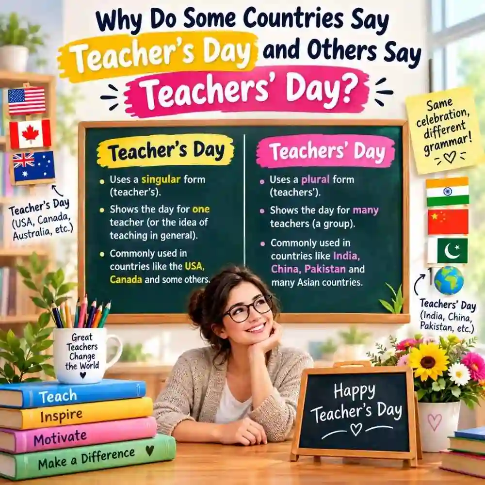 Why Do Some Countries Say Teachers Day